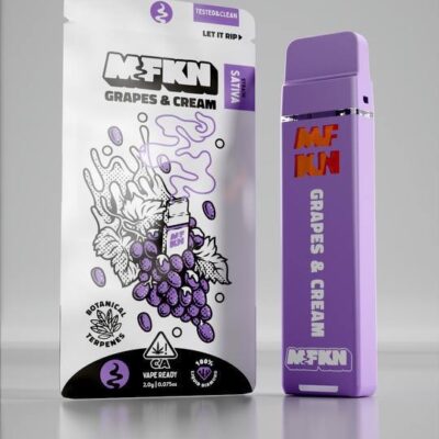 MFKN Grapes and Cream 2g Disposable Vape