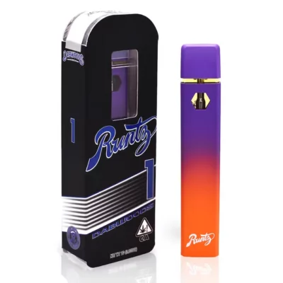 Dabwoods x Runtz 1 Gram Disposable Vape - #1 Rasberry Lime